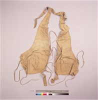 藏品(男子獸皮後敞褲)的圖片